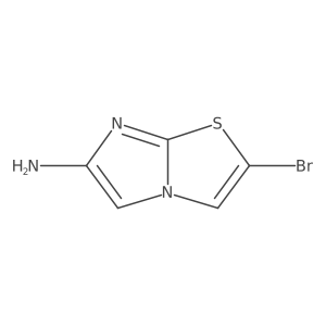 2-Bromoimidazo[2,1-b]thiazol-6-amine Structure