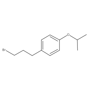 1-(3-Bromopropyl)-4-isopropoxybenzene结构式