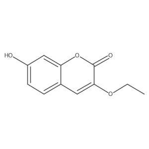 3-Ethoxy-7-hydroxy-chromen-2-one结构式