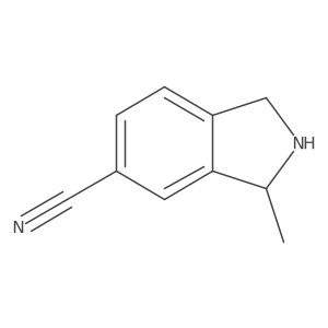 3-Methylisoindoline-5-carbonitrile结构式