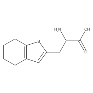 2-Amino-3-(4,5,6,7-tetrahydro-1-benzothiophen-2-yl)propanoic acid Structure