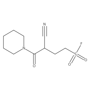 l fluoride, gamma-cyano-delta-oxo-1-Piperidinebutanesulfony Structure