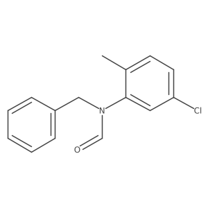 N-(5-Chloro-2-methylphenyl)-N-benzyl-formamide结构式