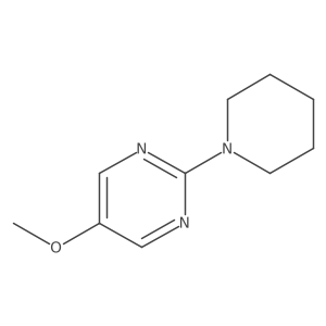 5-Methoxy-2-(piperidin-1-yl)pyrimidine结构式