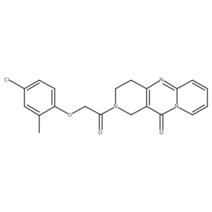 2-(2-(4-chloro-2-methylphenoxy)acetyl)-3,4-dihydro-1H-dipyrido[1,2-a:4',3'-d]pyrimidin-11(2H)-one Structure