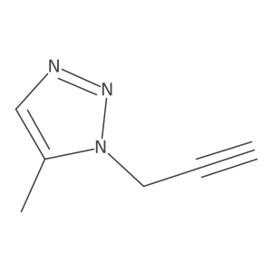 5-methyl-1-(prop-2-yn-1-yl)-1H-1,2,3-triazole Structure