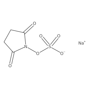 Sodium 2,5-dioxopyrrolidin-1-yl sulfate Structure