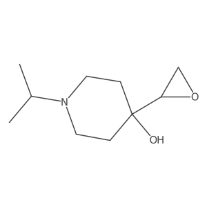 4-(Oxiran-2-yl)-1-(propan-2-yl)piperidin-4-ol Structure