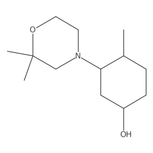 3-(2,2-Dimethylmorpholin-4-yl)-4-methylcyclohexan-1-ol结构式