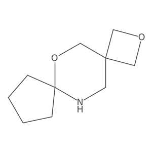 2,6-Dioxa-12-azadispiro[3.2.4^{7}.2^{4}]tridecane结构式