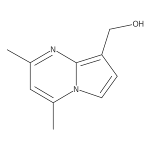 {2,4-Dimethylpyrrolo[1,2-a]pyrimidin-8-yl}methanol Structure