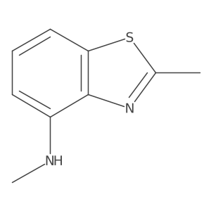 N,2-dimethyl-1,3-benzothiazol-4-amine Structure