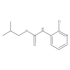 2-Methylpropyl N-(2-chloro-3-pyridinyl)carbamate结构式