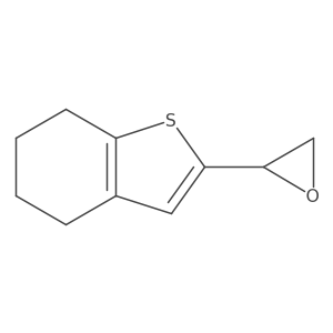 (2R)-2-(4,5,6,7-tetrahydro-1-benzothiophen-2-yl)oxirane Structure