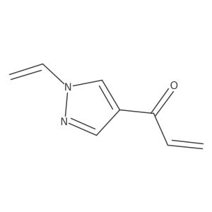 1-(1-ethenyl-1H-pyrazol-4-yl)prop-2-en-1-one结构式