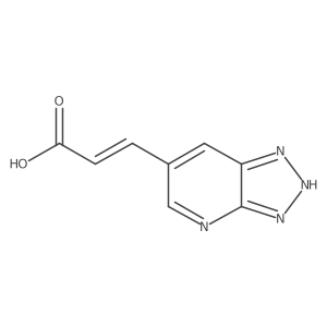 3-{3H-[1,2,3]triazolo[4,5-b]pyridin-6-yl}prop-2-enoic acid Structure