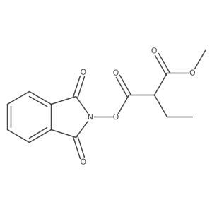 1,3-dioxo-2,3-dihydro-1H-isoindol-2-yl 1-methyl 2-ethylpropanedioate结构式
