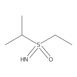 (S)-ethyl(imino)(propan-2-yl)-lambda6-sulfanone结构式