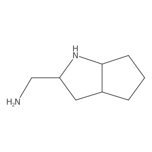 [(2S,3aS,6aS)-octahydrocyclopenta[b]pyrrol-2-yl]methanamine Structure