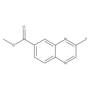 Methyl 3-fluoroquinoxaline-6-carboxylate Structure