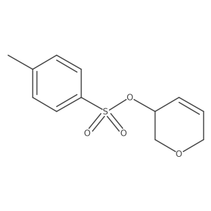 3,6-dihydro-2H-pyran-3-yl 4-methylbenzene-1-sulfonate结构式