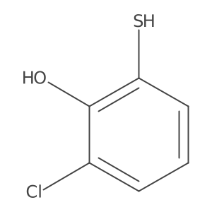 2-Chloro-6-sulfanylphenol结构式