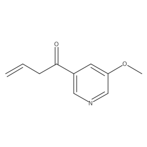 1-(5-Methoxypyridin-3-yl)but-3-en-1-one结构式