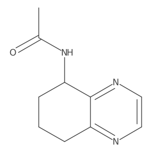 (R)-N-(5,6,7,8-tetrahydroquinoxalin-5-yl)acetamide Structure