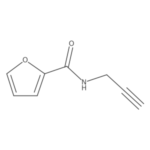 N-Propargylfuran-2-carboxamide结构式