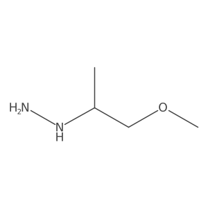(1-Methoxypropan-2-yl)hydrazine结构式