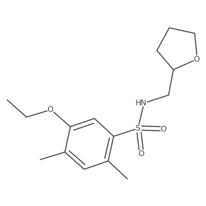 [(5-Ethoxy-2,4-dimethylphenyl)sulfonyl](oxolan-2-ylmethyl)amine Structure