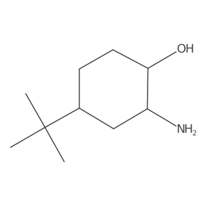 (1S,2R,4R)-2-Amino-4-(tert-butyl)cyclohexan-1-ol结构式