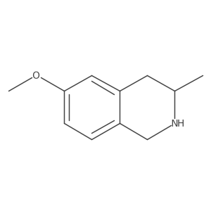 6-Methoxy-3-methyl-1,2,3,4-tetrahydroisoquinoline Structure