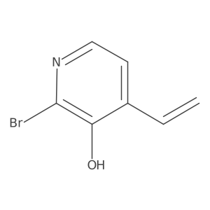 2-Bromo-4-ethenyl-3-pyridinol Structure