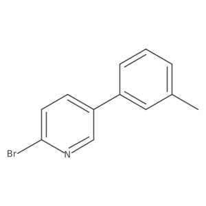 2-Bromo-5-m-tolylpyridine Structure