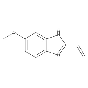 5-Methoxy-2-vinyl-1H-benzo[D]imidazole结构式