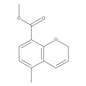 methyl 5-methyl-2H-chromene-8-carboxylate结构式