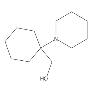(1-Piperidin-1-ylcyclohexyl)methanol Structure