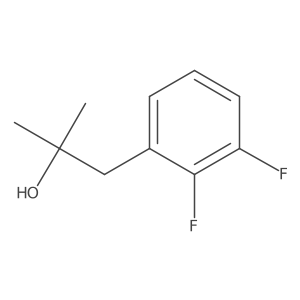 1-(2,3-Difluorophenyl)-2-methylpropan-2-ol Structure