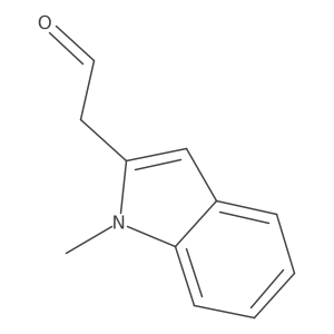 2-(1-methyl-1H-indol-2-yl)acetaldehyde Structure