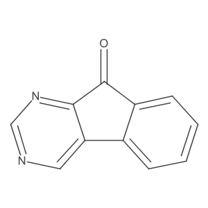 9H-Indeno[2,1-d]pyrimidin-9-one Structure