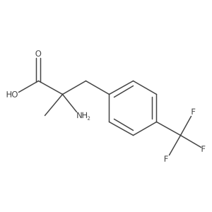 4-Trifluoromethyl-a-methyl-DL-phenylalanine Structure