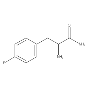 2-Amino-3-(4-fluorophenyl)propanamide Structure