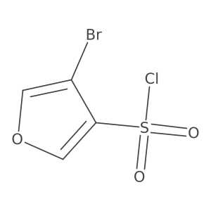 4-Bromofuran-3-sulfonyl chloride Structure
