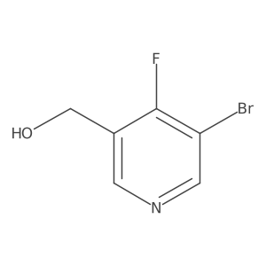 (5-Bromo-4-fluoropyridin-3-yl)methanol Structure