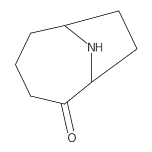 9-Azabicyclo[4.2.1]nonan-2-one结构式