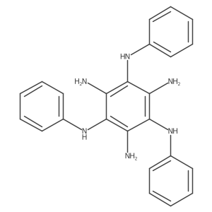N1,N3,N5-triphenylbenzene-1,2,3,4,5,6-hexaamine结构式