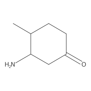 3-Amino-4-methylcyclohexan-1-one Structure