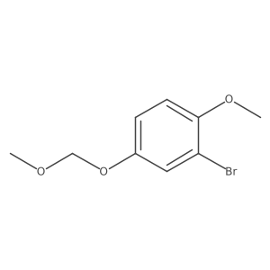 2-Bromo-1-methoxy-4-(methoxymethoxy)benzene Structure