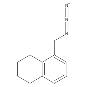 5-(Azidomethyl)-1,2,3,4-tetrahydronaphthalene结构式